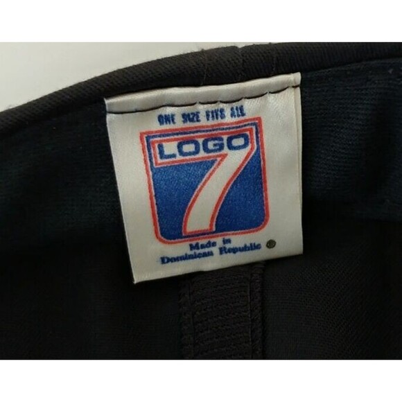 Atlanta Braves MLB Logo 7 Hat New With Tags Navy Blue Red Adjustable - Picture 6 of 6